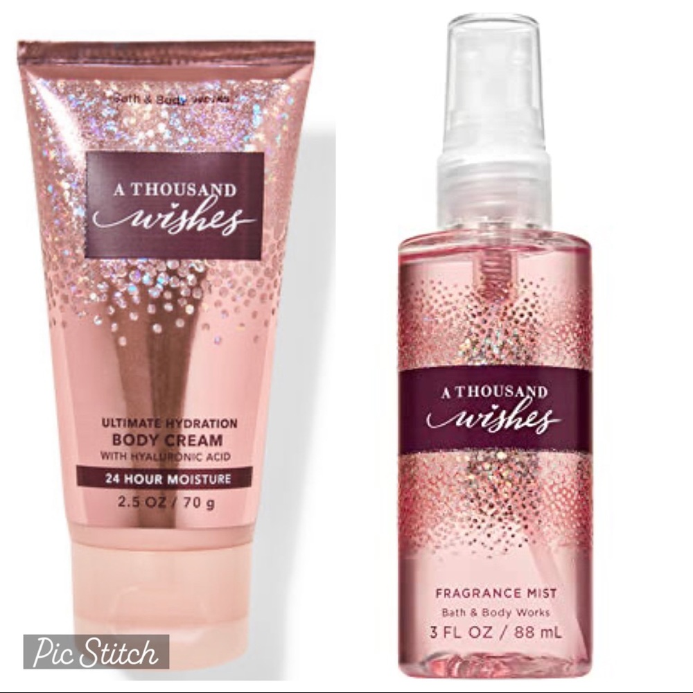 BBW A Thousand Wishes Travel Set